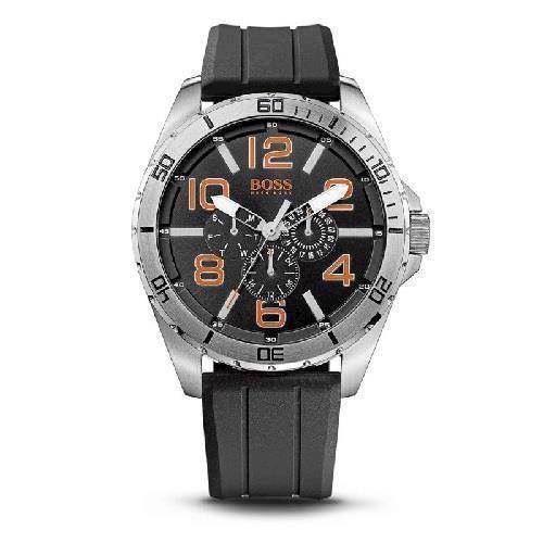 Image of Hugo Boss Orange Sølv Quartz Herre ur, model 1512945